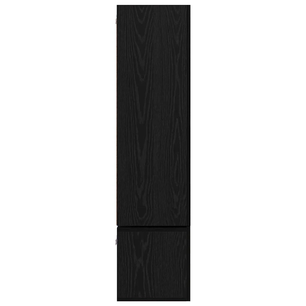 Set mobile TV 7 pcs Rovere Nero Legno multistrato 3393136