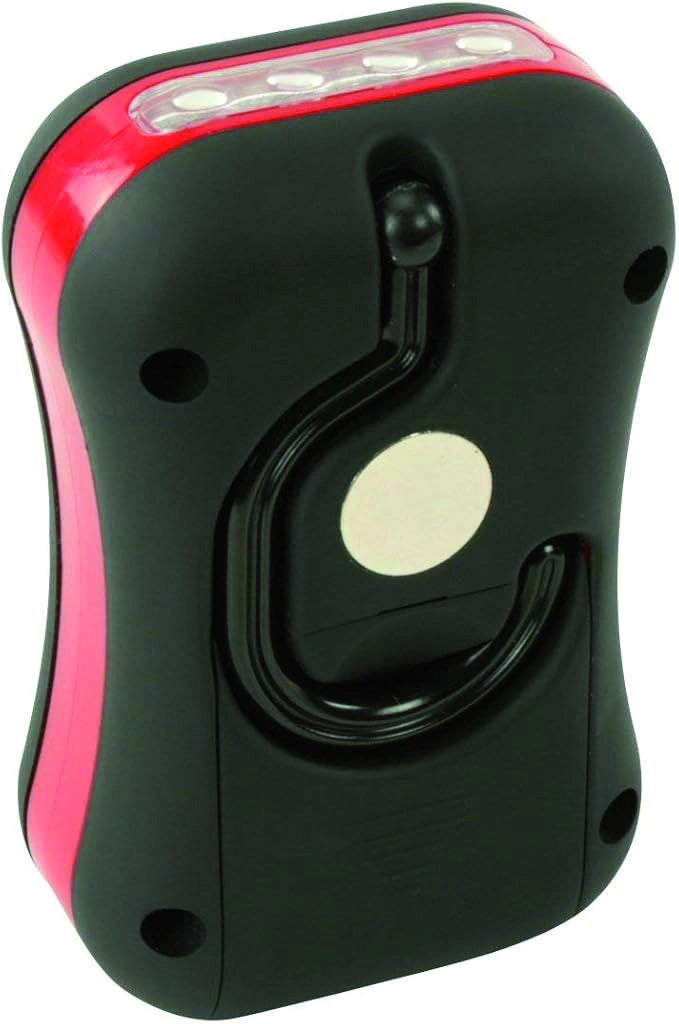 TORCIA DA LAVORO DL101 CON GANCIO E CALAMITA 24+4 LED 12.00 pz