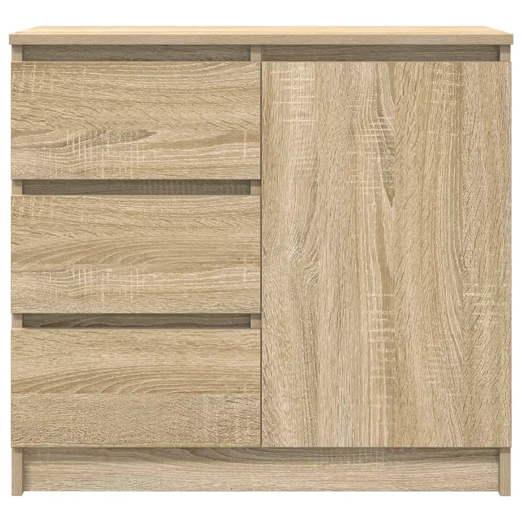 Credenza con Cassetto Rovere Sonoma 71x35x65 cm in Truciolato 861573