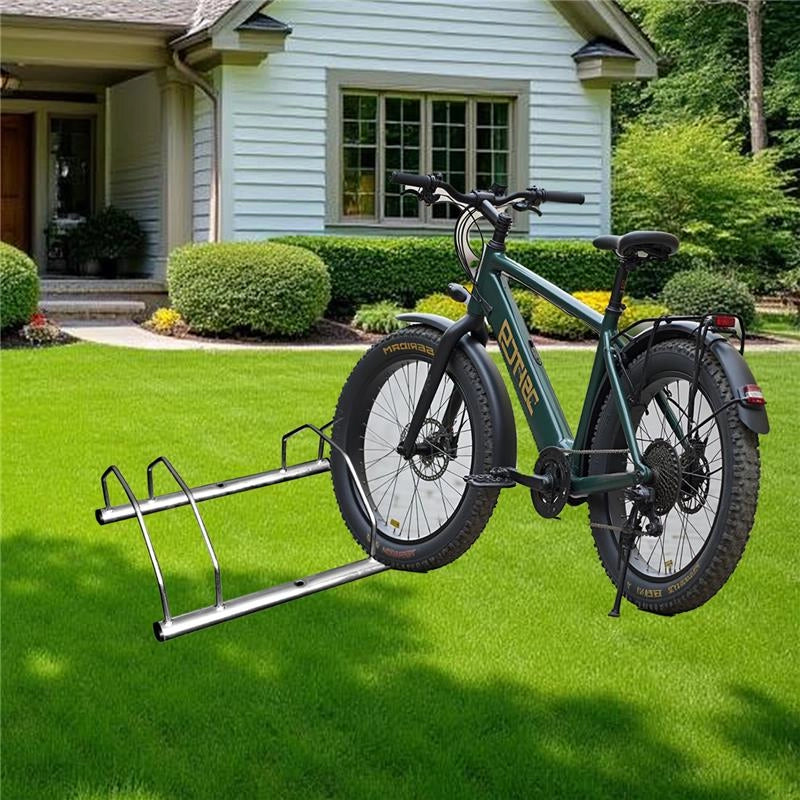 RASTRELLIERA PORTABICI 2 POSTI IN ACCIAIO ZINCATO 42X30X21 CM