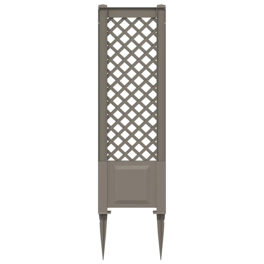 Trellis con Punta Grigio 43 x 6 x 165 cm PP 42041741