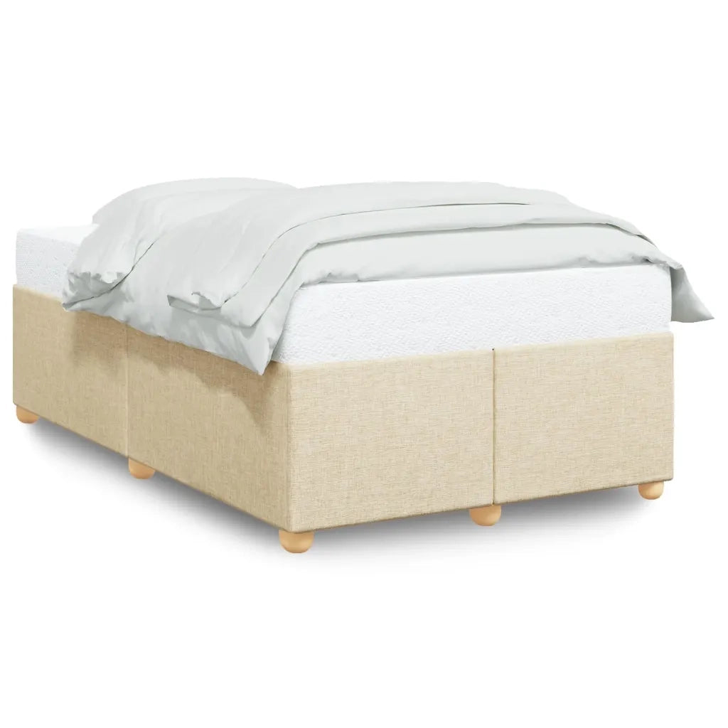 Giroletto senza Materasso Crema 120x200 cm Tessuto
