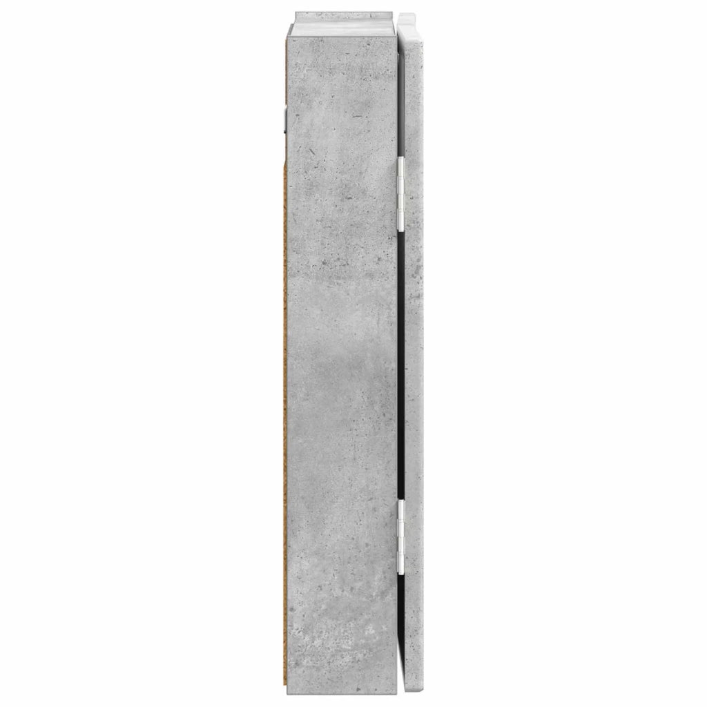 Armadio per Dartboard ALKMAAR Grigio Cemento 896228