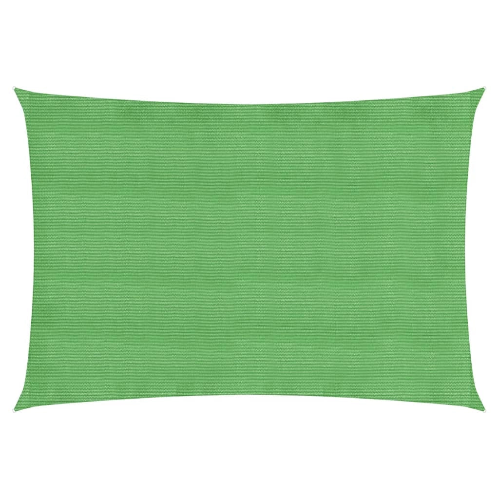 Vela in tessuto per ombrellone 160 g/m² HDPE 2 x 4 m verde chiaro 02_0009368