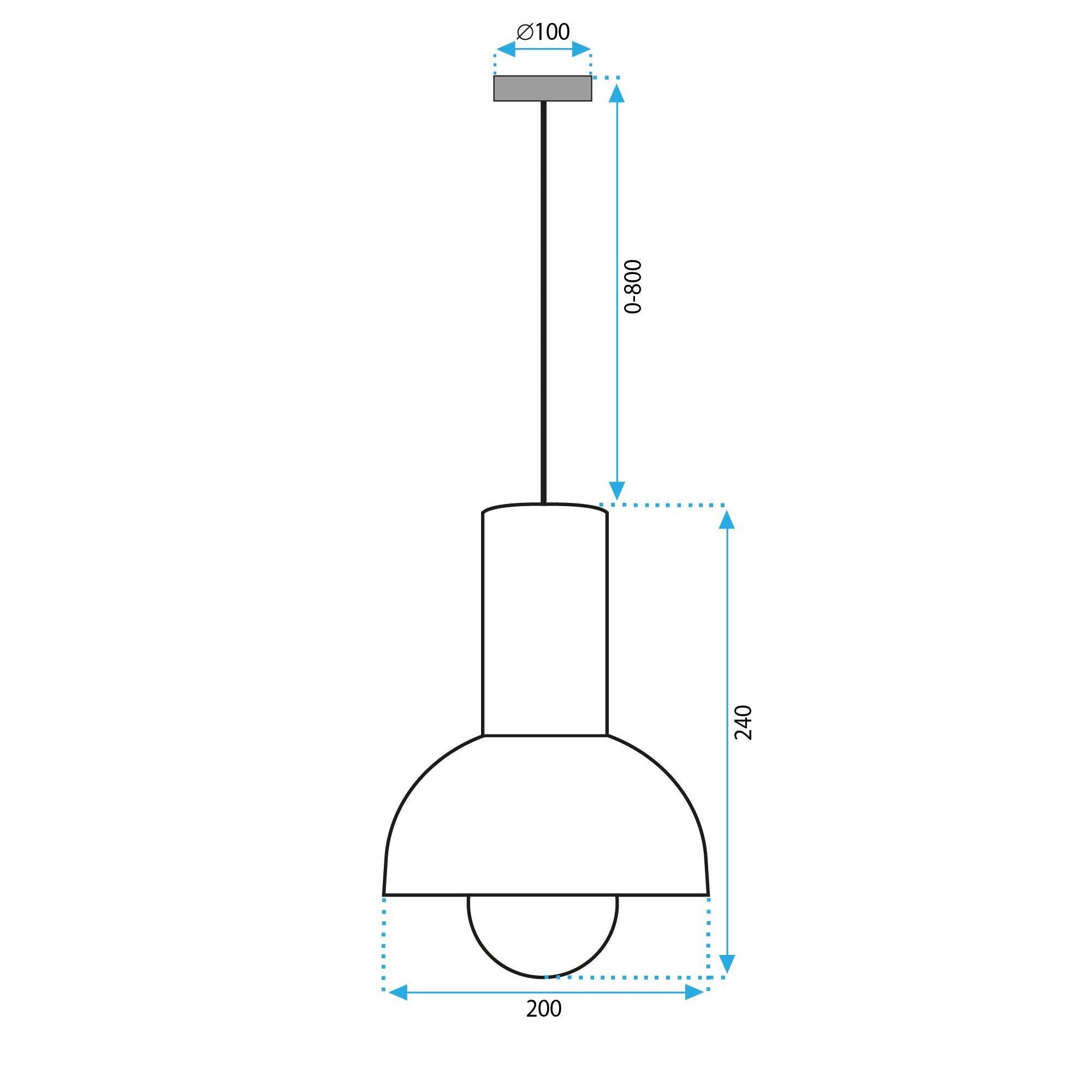 Lampada Da Soffitto APP1083-1CP