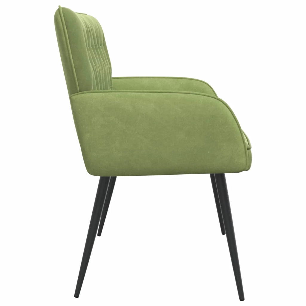 Divano a 2 posti con gambe in metallo 2 posto Verde chiaro 42051020