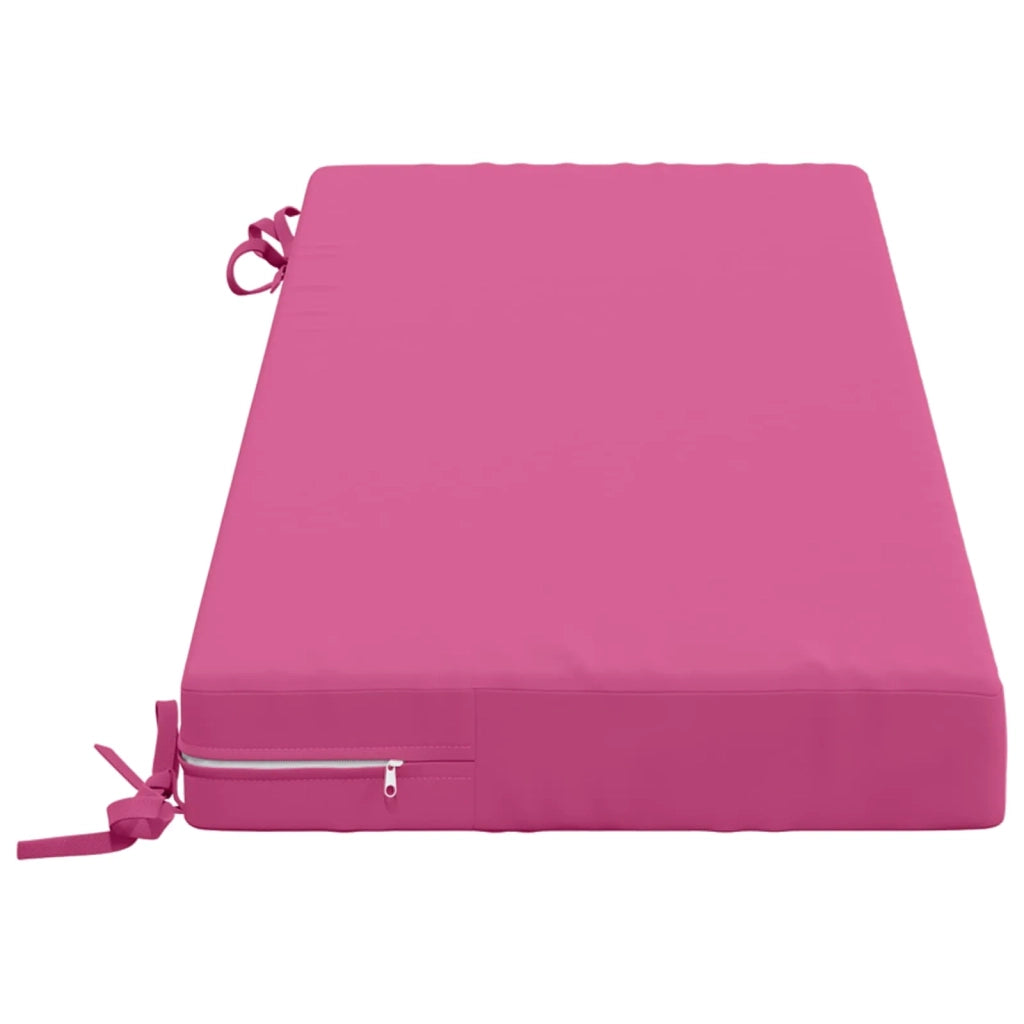 Cuscini per Panchina a 2 Pezzi SOEST 2 pz 100% Poliestere Rosa 949651