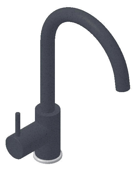 Rubinetto Cucina Miscelatore Monocomando Apell AP7780GB Granito Nero