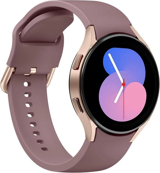 Cinturino sport per orologio intelligente in silicone - Viola - Uomo e donna