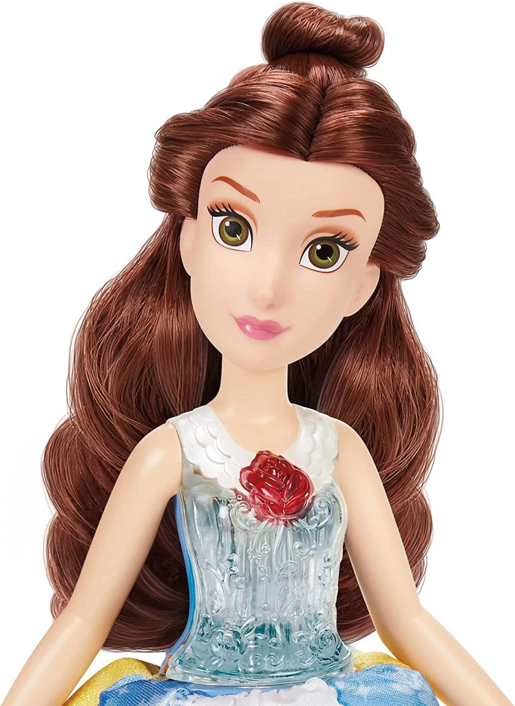 Hasbro Disney Princess Belle Magico Abito Bambola con Cambio Abito Idea Regalo