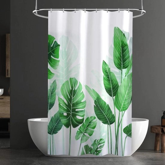 Douchegordijn Anti-schimmel, Acqua Impermeabile, Poliestere, 180 x 200 cm, Plaid