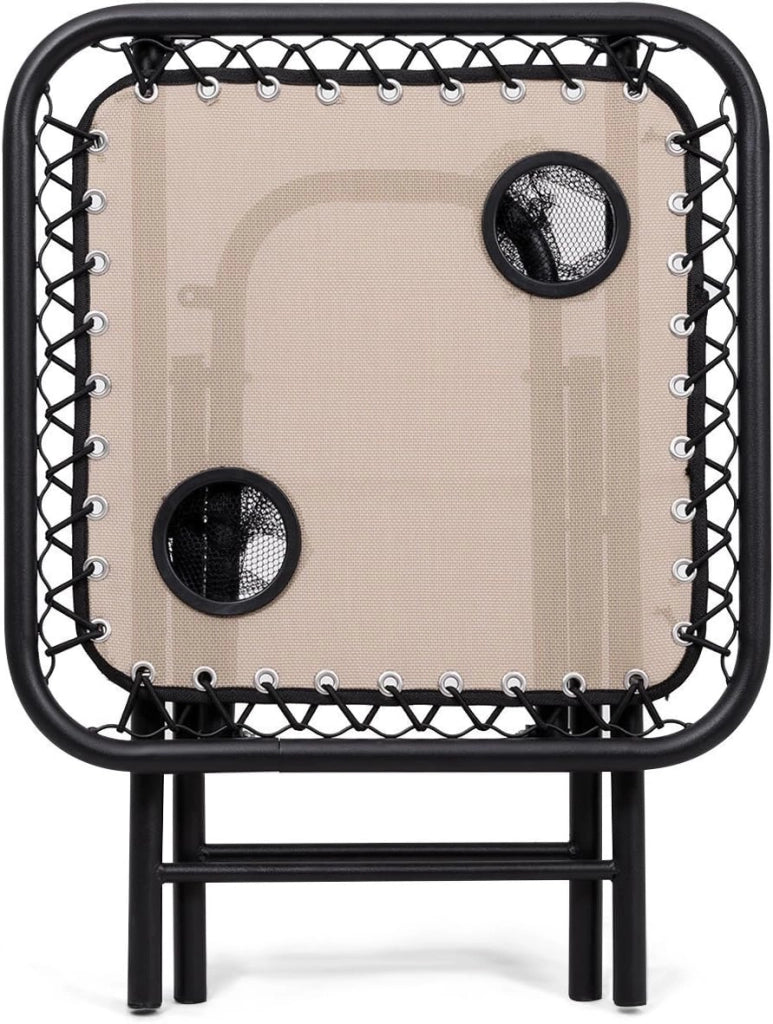 3 sedie a sdraio a gravità zero, per patio, sdraio, sedie da giardino, piscina, reclinabili, pieghevoli, set di sedie a sdraio (beige)