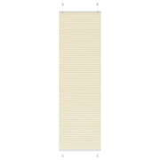 Tenda Plissettata Crema 55x200 cm Larghezza Tessuto 54,4 cm