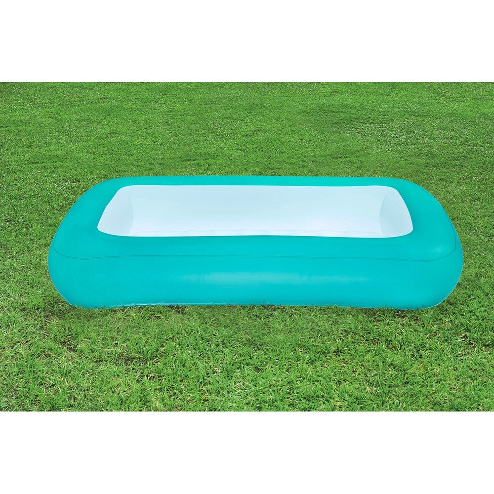 Trade Shop - Piscina Rettangolare Aquababe Con Fondo Gonfiabile 165x104x25 Cm Vari Colori 51115 -