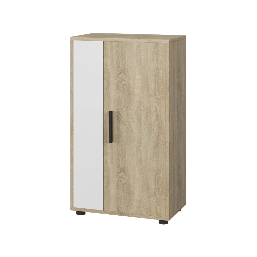 Vicco Cassettiera Sonoma/Bianco 50.1 x 87.3 cm con 2 scomparti