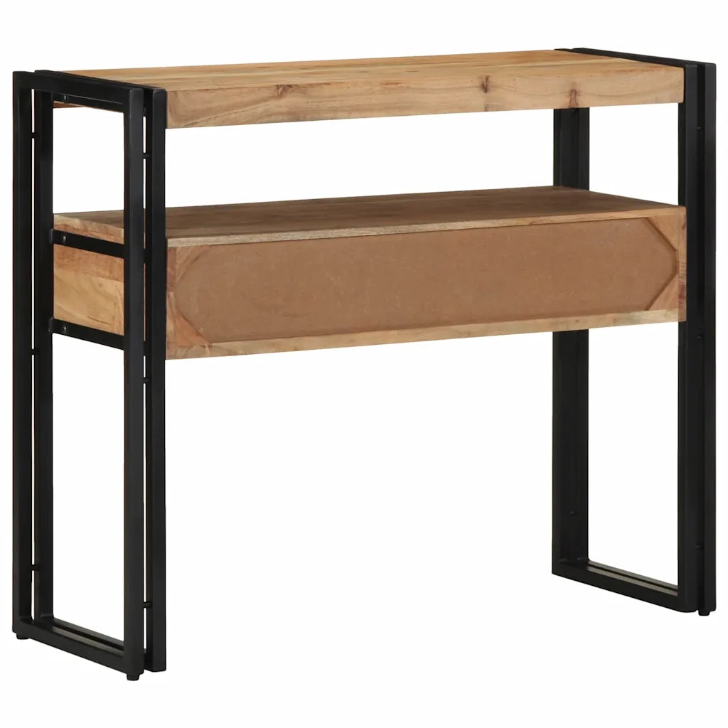 Tavolo consolle 90 x 33 x 75 cm Legno di Acacia Massello 4102743