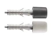 TASSELLO IN NYLON PARACOLPI PA 6 ENP/FP- - ø mm.9x40 bianco - 50 pezzi ELEMATIC