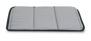 Cuscino trapuntato impermeabile AIO FACTORY 50x50 cm, cuscino da giardino grigio scuro