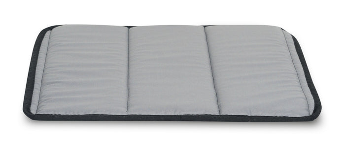 Cuscino trapuntato impermeabile AIO FACTORY 50x50 cm, cuscino da giardino grigio scuro