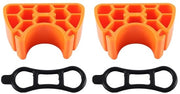 Sostegno di trasmissione per bicicletta - Protezione per le leve del cambio e dei freni - Supporto laterale per bicicletta - Carico portatile - Facile da utilizzare - Sostegno per bicicletta con manubrio.