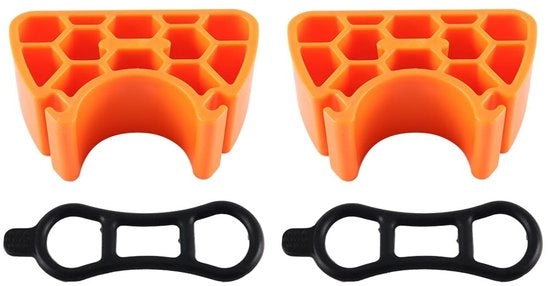 Sostegno di trasmissione per bicicletta - Protezione per le leve del cambio e dei freni - Supporto laterale per bicicletta - Carico portatile - Facile da utilizzare - Sostegno per bicicletta con manubrio.