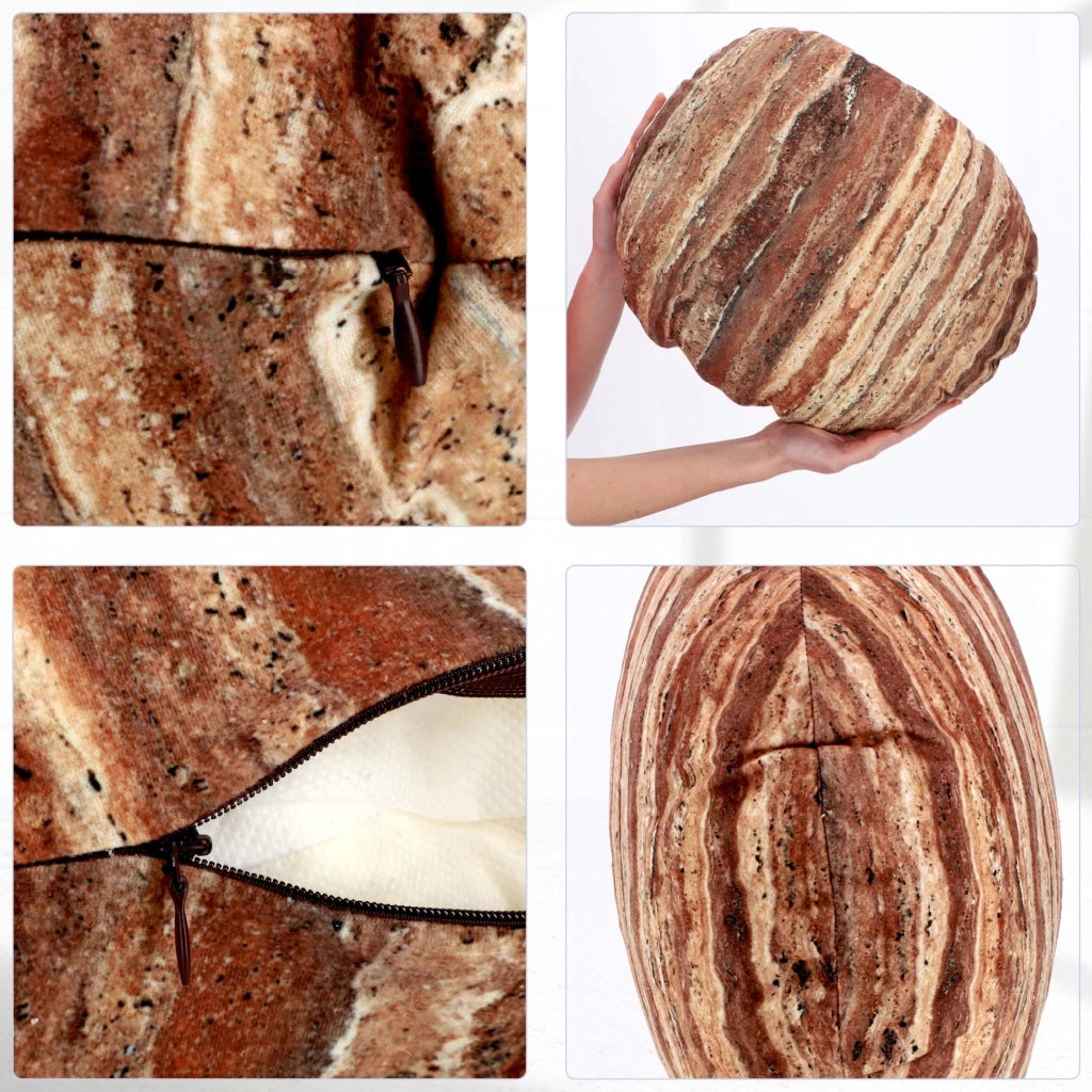 Cuscino decorativo KADAX 38x30 per soggiorno, forma Jasiek Soft Stone