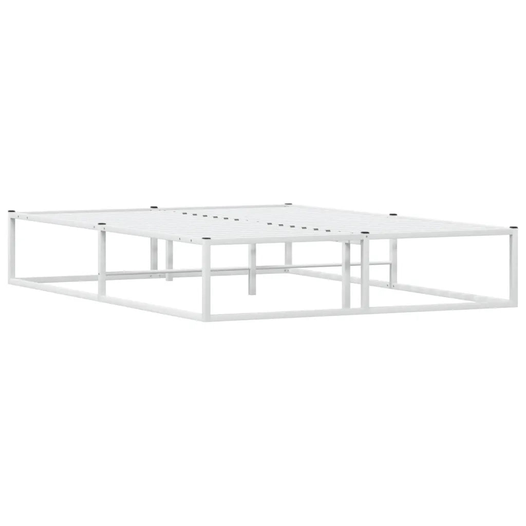 Giroletto senza Materasso Bianco 140x200 cm in Metallo 4017425