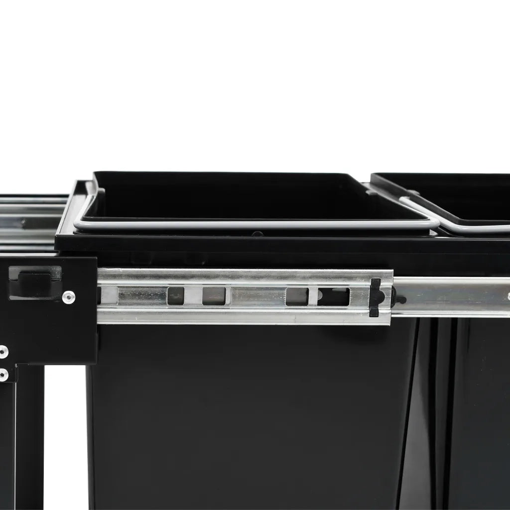 Cestino Estraibile per Mobile Cucina-Scaffale per Cucina Chiusura Ammortizzata 36L 290452