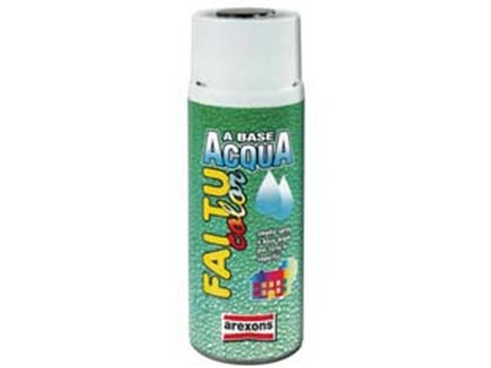 6pz fai tu color smalto acrilico a base acqua spray - ml.400 - nero lucido (317 cod:ferx.fer346665