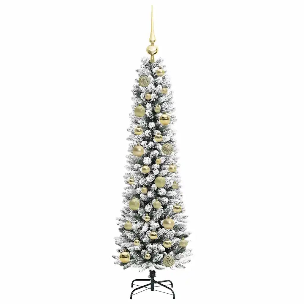 Albero di Natale artificiale con 150 LED Bianco 120 cm 3396085