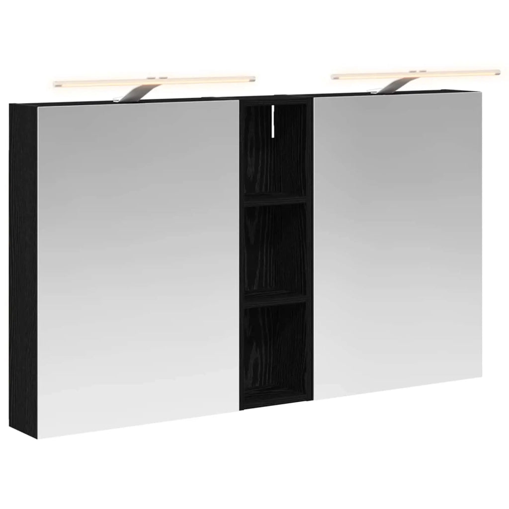 Set di Armadi da Bagno con lo scaffale 3 pcs 120 x 14,5 x 70 cm 3403753