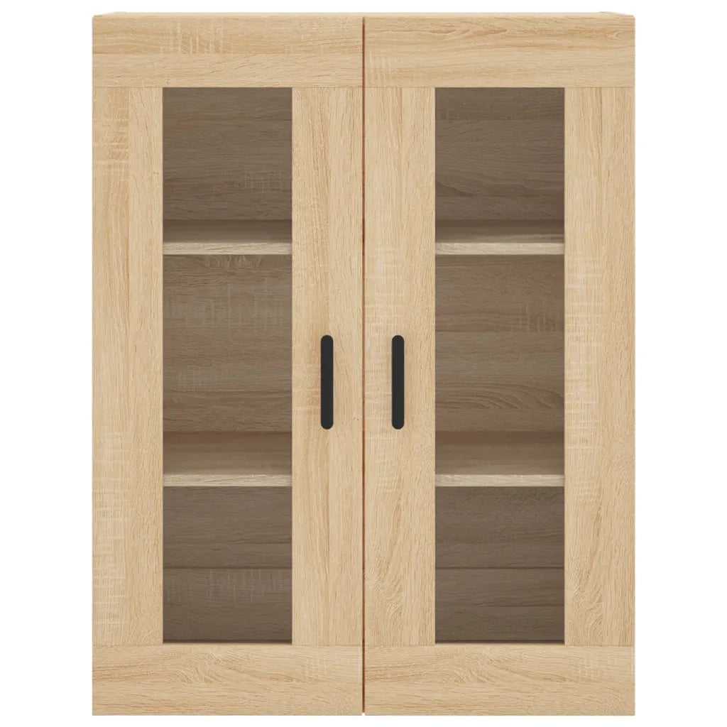 Armadietti a Parete 2 pz Rovere Sonoma in Legno Multistrato CFW1851629