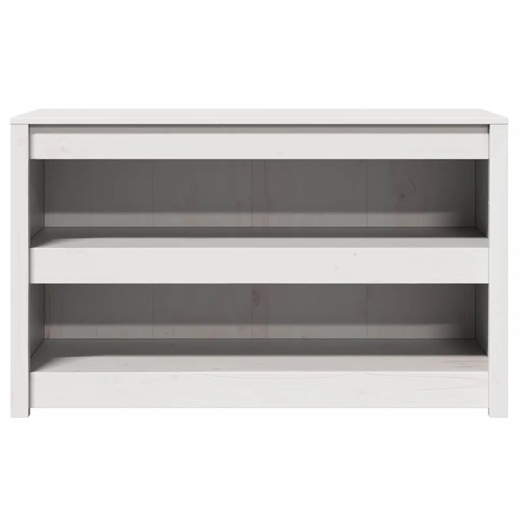 Mobile da cucina-Armadio da cucina Bianco 106 x 55 x 64 cm Pino massello