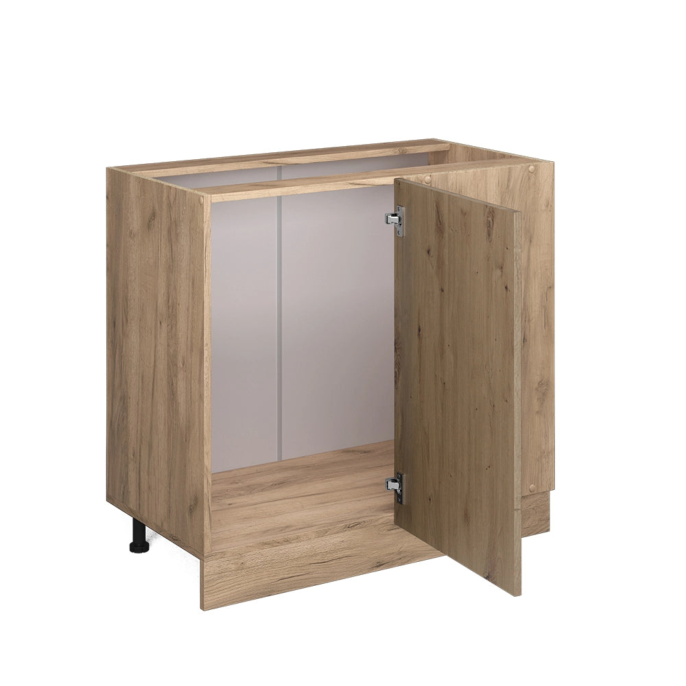 Mobile ad angolo cucina R-Line Rovere artigianale/Rovere dorato 86 cm, PL Rovere Vicco