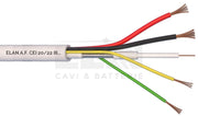 MATASSA CAVO ELAN COASSIALE COMPOSTO TVCC MCX 75 OHM+2X0,50+2X0,22 082051 100MT