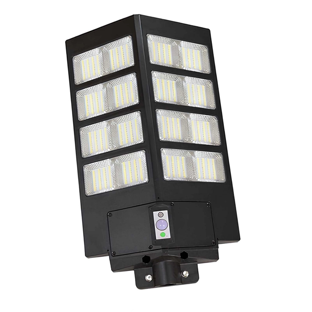 Lanterna Solare Esterno LED 13W con Rilevamento Movimento Intelligente IP44 Nero Avizar