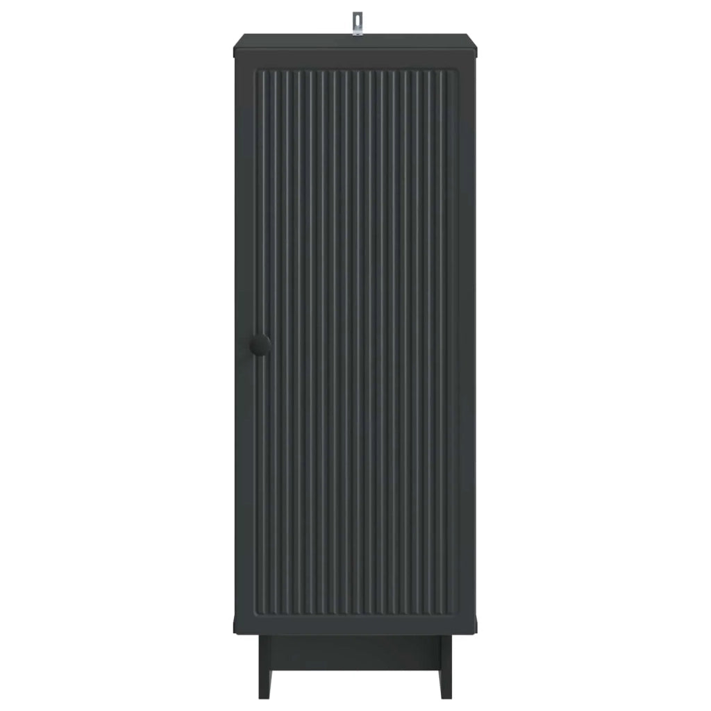 Armadietto Nero 33 x 34,5 x 90 cm Legno ingegnerizzato 893906
