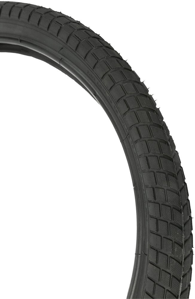 Copertura nera per ruota bici BMX copertone 20 pollici x 2,10