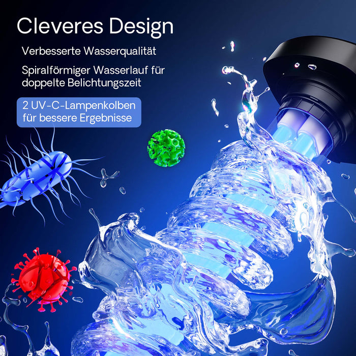 CUV-2110 Chiarificatore UVC 110W Sterilizzatore per laghetti contro le alghe