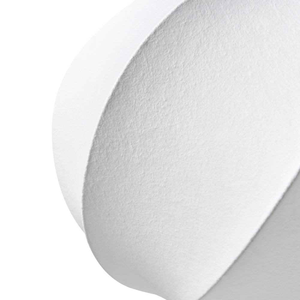 Lampada a sospensione in finta seta bianca Plafoniera Sala da pranzo Soggiorno Stile moderno