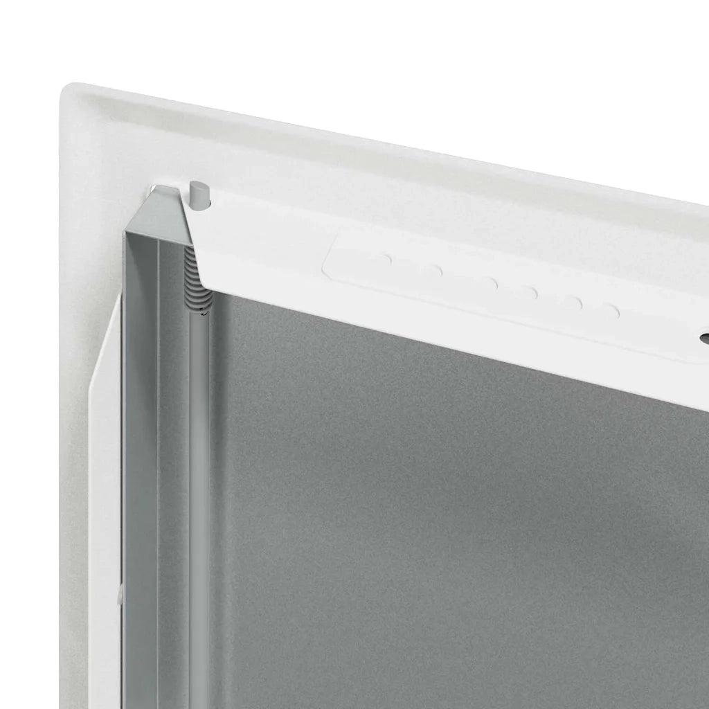 Pannello di Accesso Bianco 33 x 33 x 3 cm Acciaio CFW8808313