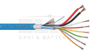 MATASSA CAVO ELAN ALLARME SCHERMATO 2X0,75+6X0,22 DOPPIA GUAINA PVC 047061 100MT