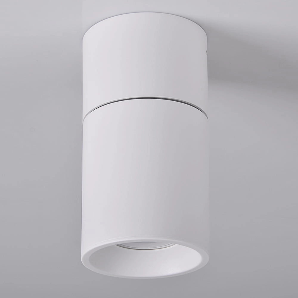Faretto da soffitto orientabile GU10 bianco Polux Astra