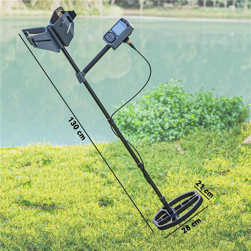 METAL DETECTOR PROFESSIONALE CON 5 MODALITÀ IMPERMEABILE IP68 E DISPLAY LCD RETROILLUMINATO