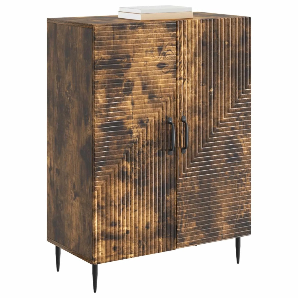 Credenza Rovere Fumo 66 x 34,5 x 89,5 cm Legno ingegnerizzato