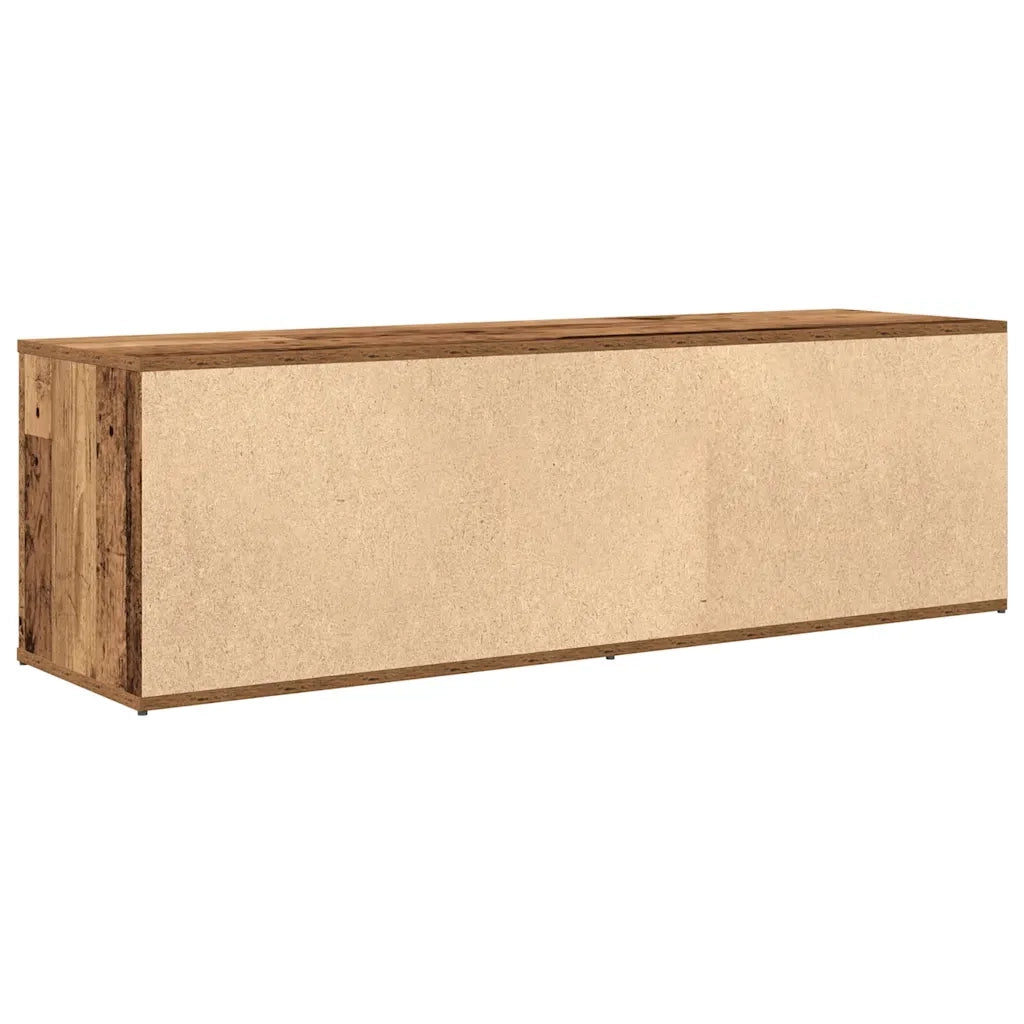 Mobile Porta TV Legno Antico 120x34x37 cm in Legno Multistrato 855972