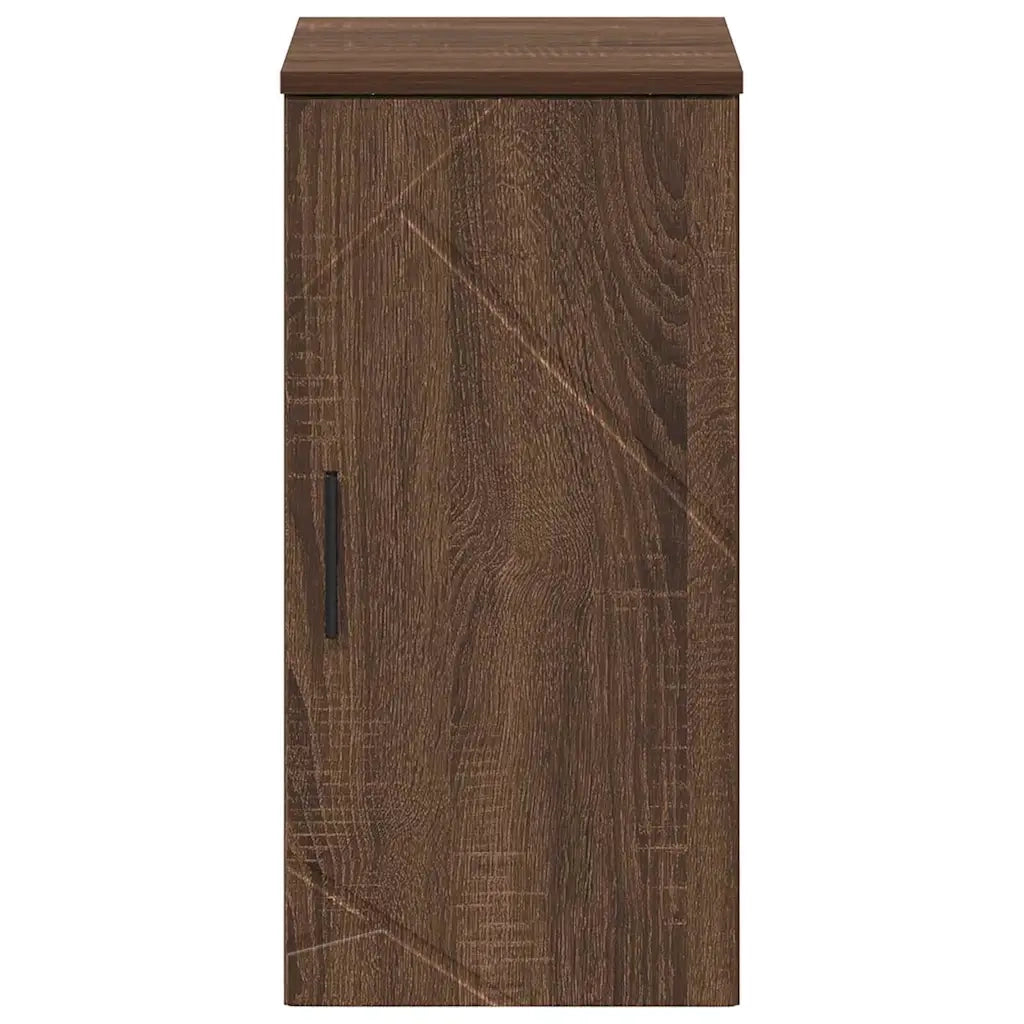 Mobile da Bagno con porta Rovere Marrone 30 x 31,5 x 61 cm