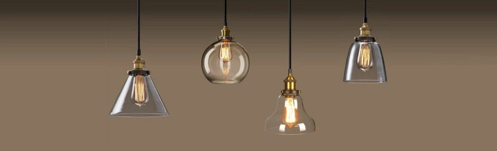 Lampada Da Soffitto Pensile Di Vetro Verto C