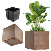 KADAX Zestaw Kwietnik KARO ECO coffee 400x400 desk