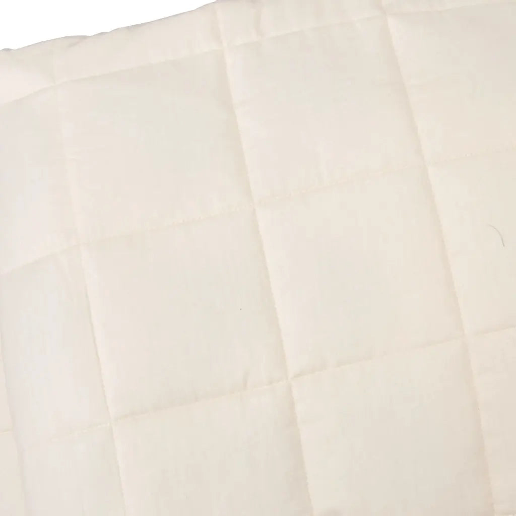 Coperta Ponderata Crema Chiaro 150x200 cm 11 kg Tessuto cod mxl 66973